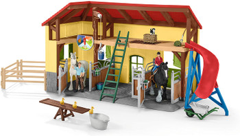 Schleich Farm World Horse Stable with Accessories 42485