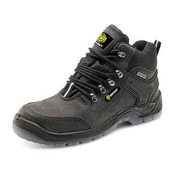 Beeswift Click Lace Up Steel Toe Cap S3 Hiker Boots 1 Pair Black Size 10.5 CTF30BL10.5