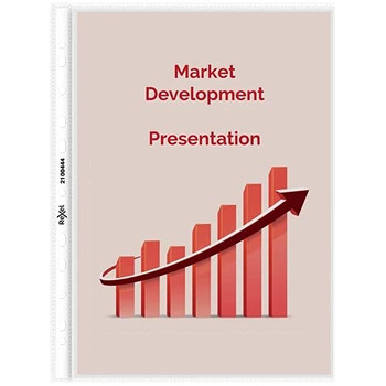 Rexel Quality Pocket A4 Left Opening - Glass Clear. Pack 25 2100444 2100444