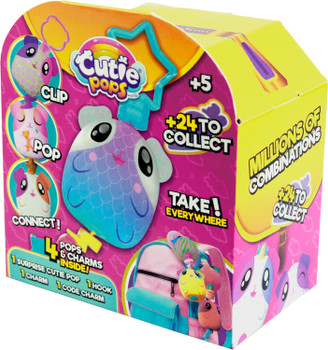 Cutie Pops Mystery Surprise Mini Plush Backpack Purse Bag Charm - Single Pack 72674 Cutie Pops Mystery Surprise Mini Plush Backpack Purse Bag Charm - Single Pack 72674