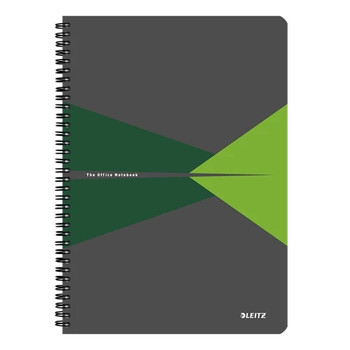 Leitz Office Notebook A4 ruled wirebound with PP cover 44960055 44960055