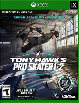 Tony Hawk's Pro Skater 1+2 Microsoft XBox One Series X Game