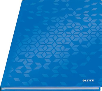 Leitz WOW Notebook A4 Ruled with Hardcover Blue 46251036 46251036