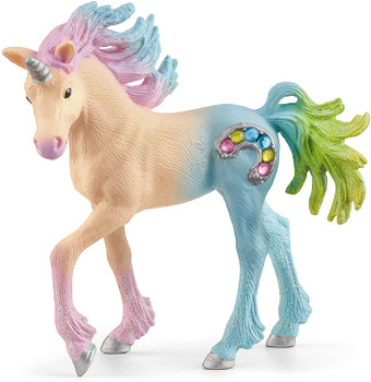 Schleich Bayala Marshmallow Unicorn Foal Toy Figure 70724 Schleich Bayala Marshmallow Unicorn Foal Toy Figure 70724