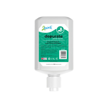 2Work Depurate Hand Soap Ind Anti-Bac 1L Pack of 6 2W08667 2W08667