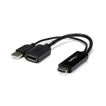 StarTech.com HDMI to DisplayPort Adaptor Black HD2DP HD2DP StarTech.com HDMI to DisplayPort Adaptor Black HD2DP HD2DP