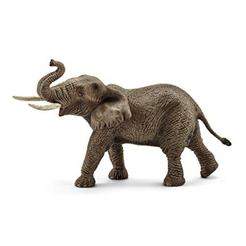 Schleich Wild Life African Elephant Male Toy Figure 14762 Schleich Wild Life African Elephant Male Toy Figure 14762
