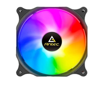 Antec Neon 120 Argb Pwm Case Fan 3 Pack Hydro Bearing 800-1600 Rpm Black 0-761345-40023-7