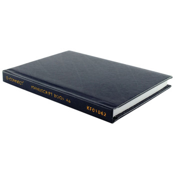 Q-Connect Feint Ruled Casebound Notebook 192 Pages A6 J00066 KF01062