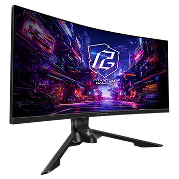 Asrock 34" Wqhd Curved Gaming Monitor PG34QRT3A 3440 X 1440 1Ms 2 Hdmi 2 Dp 180H PG34QRT3A