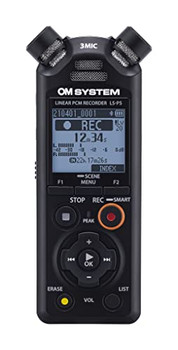 OM Systems LS-P5 Linear PCM Recorder with 2 Extra Batteries LSP5 OM Systems LS-P5 Linear PCM Recorder with 2 Extra Batteries LSP5