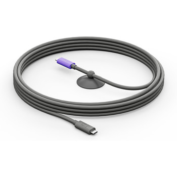 Logitech 952-000195 5 m USB C USB C USB 3.2 Gen 2 3.1 Gen 2 Graphite Violet 952-000195