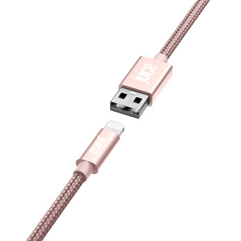 Juice Apple Lightning Braided Charging Cable 3m 3 m Lightning USB A Male Male Ro JUI-CABLE-LIGHT-3M-BRD-ECO-RGD