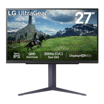LG 27GS85Q-B 68.6 cm 27" 2560 x 1440 pixels Quad HD 1 ms Black 27GS85Q-B.AEK