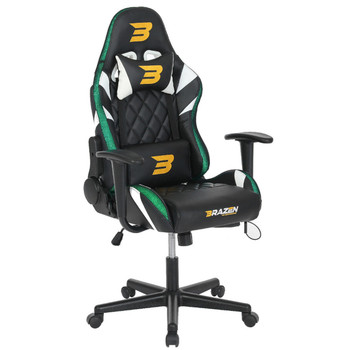 BraZen Gaming Chairs Valor Mid Back PC gaming chair 120 kg Padded seat Padded ba 18471
