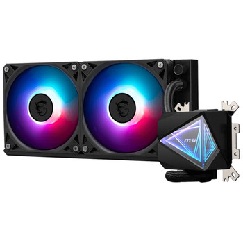MSI MAG CORELIQUID I240 All-in-one liquid cooler 12 cm 70.7 cfm Black MAG CORELIQUID I240