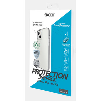 Skech SKB-IPH15-BB Cover Apple iPhone 15 15.5 cm 6.1" Transparent SKB-IPH15-BB