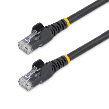 StarTech.com Cat5e Ethernet Patch Cable with Snagless RJ45 Connectors - 10 m Bla 45PAT10MBK StarTech.com Cat5e Ethernet Patch Cable with Snagless RJ45 Connectors - 10 m Bla 45PAT10MBK
