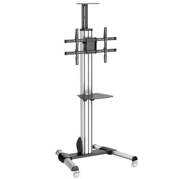 Startech TV Cart - Height Adjustable - Lockable Wheels Stand Digital Signage Acc STNDMTV70