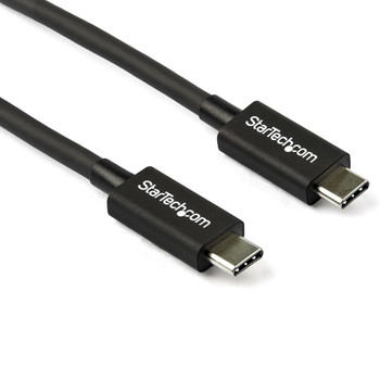 StarTech.com 0.8 m 2.7 ft. Thunderbolt 3 to Thunderbolt 3 Cable - 40Gbps Male Ma TBLT34MM80CM StarTech.com 0.8 m 2.7 ft. Thunderbolt 3 to Thunderbolt 3 Cable - 40Gbps Male Ma TBLT34MM80CM