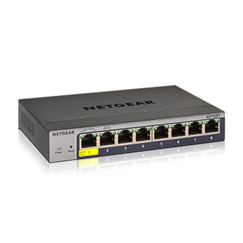 Netgear Smart Managed Switches Gigabit Ethernet 10/100/1000Mbps Switches 8 Port GS108T-300UKS