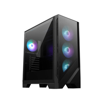 MSI MAG FORGE 320R AIRFLOW Micro Tower PC Black Transparent micro ATX Mini-ITX M MAG FORGE 320R AIRFLOW