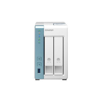 QNAP TS-233 NAS/storage server Mini Tower Ethernet LAN White Cortex-A55 TS-233