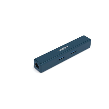 Origin Storage Travel Dock USB C 6in1 Wired USB 3.2 Gen 1 3.1 Gen 1 Type-C Blue OSDOCK-TD6-1