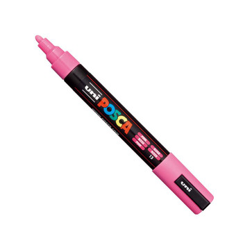 Posca Pc-5M Paint Marker Water Based Medium Line Width 1.8 Mm - 2.5 Mm Pink Sing 286609000 Posca Pc-5M Paint Marker Water Based Medium Line Width 1.8 Mm - 2.5 Mm Pink Sing 286609000