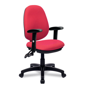 Nautilus Designs Java 300 Medium Back Synchronous Triple Lever Fabric Operator O BCF/P606/RD/ADT