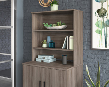 Affiliate Hutch for Storage Unit W900 X D368 X H915mm Hudson Elm Finish - 542743 5427430