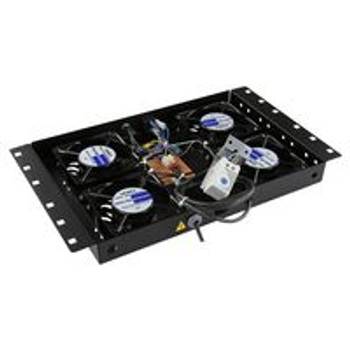 Lanview RAF120BL- 4 FANS. ANALOG THERMOSTAT RAF120BL-UK