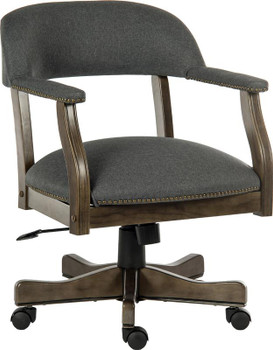 Captain Executive Fabric Office Chair Grey - 6983 6983