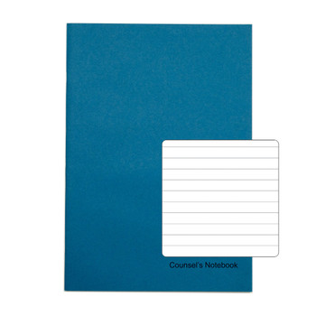 Rhino A4 Perforated Counsels/Council Notebook 96 Page Feint Ruled 8Mm Light Blue RHCN5-4 Rhino A4 Perforated Counsels/Council Notebook 96 Page Feint Ruled 8Mm Light Blue RHCN5-4