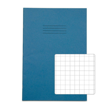 Rhino A4 Exercise Book 64 Page 10Mm Squares S10 Light Blue Pack 50 - VEX677-995- VEX677-995-8 Rhino A4 Exercise Book 64 Page 10Mm Squares S10 Light Blue Pack 50 - VEX677-995- VEX677-995-8