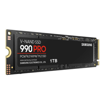 Samsung 1Tb 990 Pro M.2 Solid State Drive MZ-V9P1T0BW Pcie Gen 4.0 X4/Nvme 2.0 MZ-V9P1T0BW