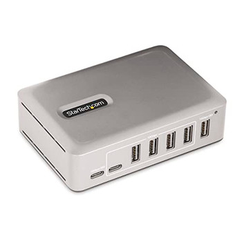 Startech.Com 7-Port Usb-C Hub - 5X Usb-A And 2X Usb-C -Ports - Self-Powered With 10G5A2CS-USB-C-HUB