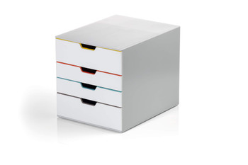 Durable Varicolor Mix 4 Drawer Unit - 762427 762427