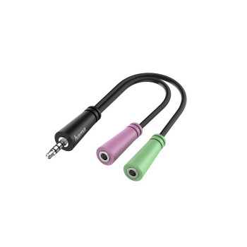 Hama 200352 2 Audio Cable 0.15 M 3.5Mm 2 200352