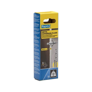 Hollow wall anchor for 6-21 mm wall thickness 50 kg load 5001553 5001553
