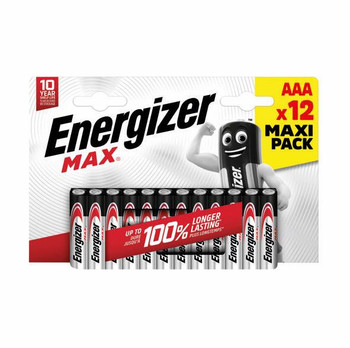 Energizer Max Aaa Battery Pack 12 - E3003323400 E303323400