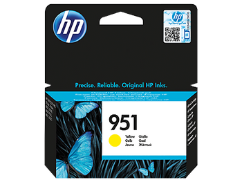 Hp 951 Yellow Standard Capacity Ink Cartridge 700 Pages for Hp Officejet Pro 251 CN052AE