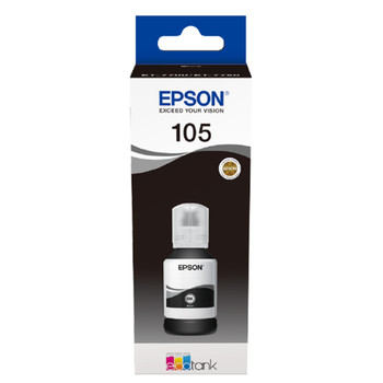 Epson 105 Black Ink Bottle 140Ml - C13T00Q140 C13T00Q140