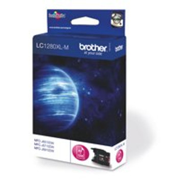 Brother Magenta High Capacity Ink Cartridge 13Ml - LC1280XLM LC1280XLM