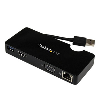 Startech.Com Usb3 Laptop Mini Dock Station Hdmi Vga USB3SMDOCKHV