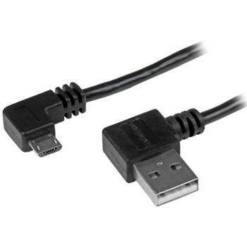 Startech.Com 2M Right Angle Micro Usb Cable USB2AUB2RA2M