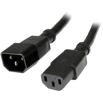 Startech.Com 1M Power Cord C14 To C13 PXT1001M