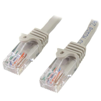 Startech.Com 3M Grey Snagless Cat5e Patch Cable 45PAT3MGR