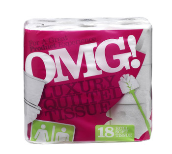 Omg Toilet Roll 2 Ply White Pack 18 1102077 1102077 Omg Toilet Roll 2 Ply White Pack 18 1102077 1102077