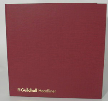Guildhall Headliner Account Book Casebound 298X305mm 4 Debit 16 Credit 80 Pages 58/4-16Z Guildhall Headliner Account Book Casebound 298X305mm 4 Debit 16 Credit 80 Pages 58/4-16Z